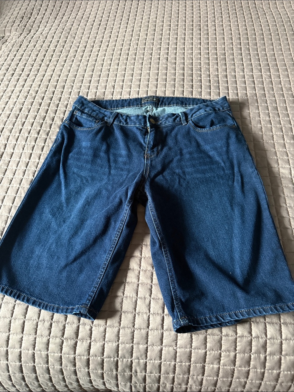 Denver Hayes Indigo Blue Denim Shorts